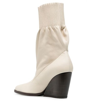 (Women) Kenzo Leather Slip-On Ankle Boots 'Beige' FA62BT041L60-03 Lookbook (Women) Kenzo Leather Slip-On Ankle Boots 'Beige' FA62BT041L60-03