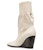 (W) But Kenzo Berkulit Selip Ankle Boot 'Beige' FA62BT041L60-03