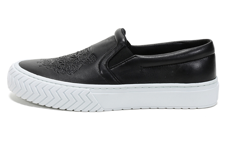 (Women) Kenzo Leather Sneaker 'Black Tiger' FA62SN200L73-99
