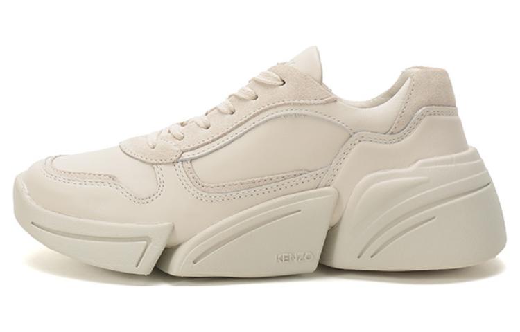 (W) Kenzo Leather Sneaker 'Bone White'