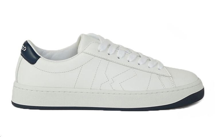 (W) Kenzo Leather Sneaker 'White' 圖 2