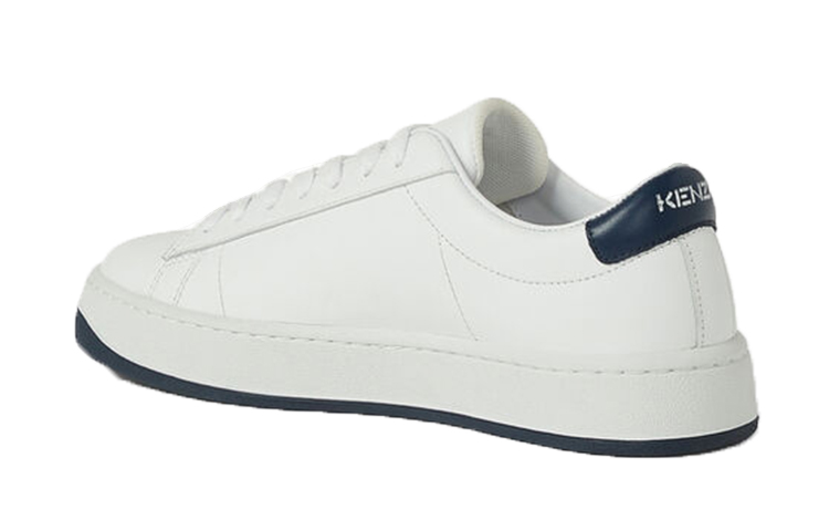 (W) Kenzo Leather Sneaker 'White' 圖 4