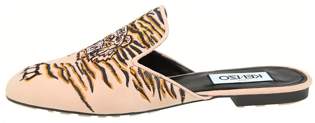 (W) Kenzo 小白虎纹真皮平底鞋 '米色' F852MU126L75-09 Buy (W) Kenzo 小白虎纹真皮平底鞋 '米色' F852MU126L75-09