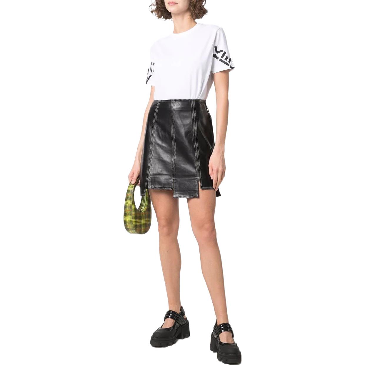 (Women) KENZO Letter Logo Print Crewneck Short Sleeve T-Shirt SS22  White. FC52TS9334SK-01 圖 3