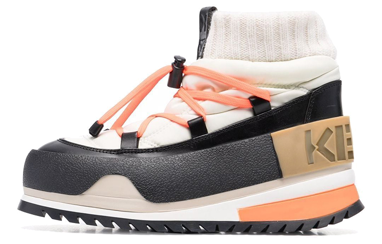 (Women) Kenzo Logo Ankle Boot 'Beige Black' FB62BT073F75-03