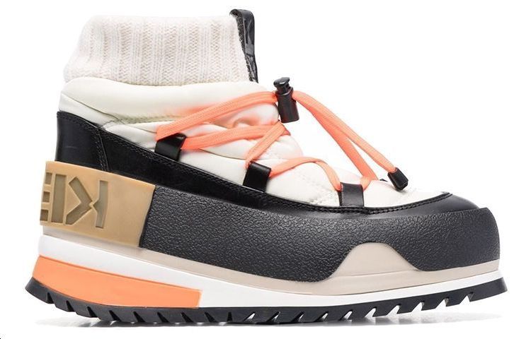 (W) Kenzo Logo Ankle Boot 'Beige Black' 圖 2