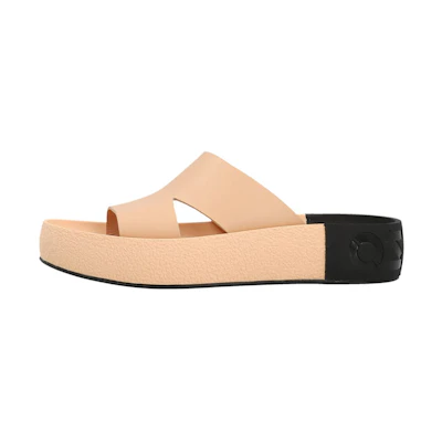(W) Kenzo Logo Fashion Sandals 'Pink'