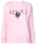 Buy (Women) Kenzo Logo Pullover Sweatshirt Pink Casual Style F952SW779952-33