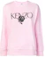 Order (Women) Kenzo Logo Pullover Sweatshirt Pink Casual Style F952SW779952-33