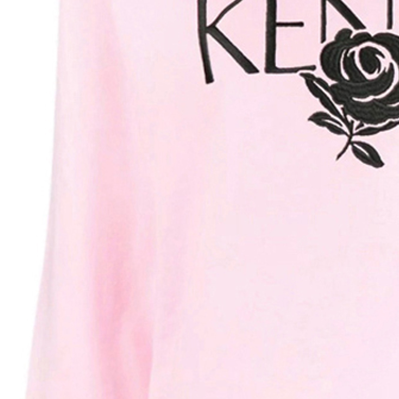 Sizing (Women) Kenzo Logo Pullover Sweatshirt Pink Casual Style F952SW779952-33