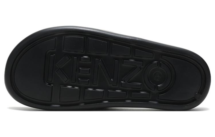 Details for KENZO 字母logo PVC拖鞋 女款 黑色