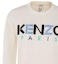 Sizing (W) KENZO Baju Rajut Wanita Cetak Huruf Pelbagai Warna Crewneck Off-White FA52PU507808-03-1