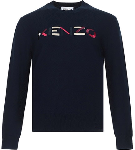 women-kenzo-navy-blue-embroidered-logo-wool-crewneck-knit-sweater-fa-62-pu-5413-la-76