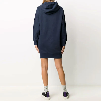 (W) Kenzo 深藍色刺繡Logo羊毛連帽洋裝 FA62RO7724MO-76 Details for (W) Kenzo 深藍色刺繡Logo羊毛連帽洋裝 FA62RO7724MO-76