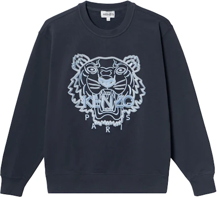 (W) Kenzo 海軍藍虎頭刺繡標誌長袖上衣 FB62SW8214XF-79 Buy (W) Kenzo 海軍藍虎頭刺繡標誌長袖上衣 FB62SW8214XF-79