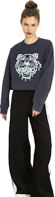 (W) Kenzo 海軍藍虎頭刺繡標誌長袖上衣 FB62SW8214XF-79 Purchase (W) Kenzo 海軍藍虎頭刺繡標誌長袖上衣 FB62SW8214XF-79