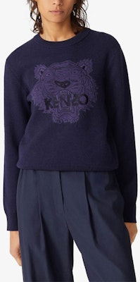 (W) KENZO Navy Tiger Baju Sejuk Bersulam SS21 FB52PU5843XA-76 Shop (W) KENZO Navy Tiger Baju Sejuk Bersulam SS21 FB52PU5843XA-76