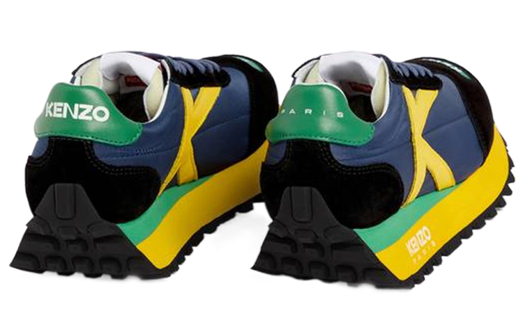 Shop (W) Kenzo 尼龙低帮鞋 '午夜蓝' FD52SN050F54.77