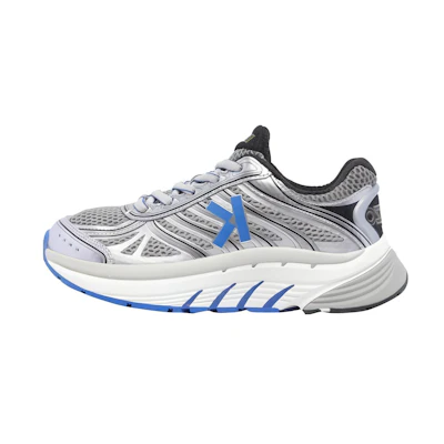 (W) Kenzo Nylon Round Toe Lace-Up Low Top 'White Blue'
