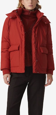 (W) KENZO Chaqueta Acolchada Naranja con Parche de Tigre. FA62OU066563-19 Lookbook (W) KENZO Chaqueta Acolchada Naranja con Parche de Tigre. FA62OU066563-19