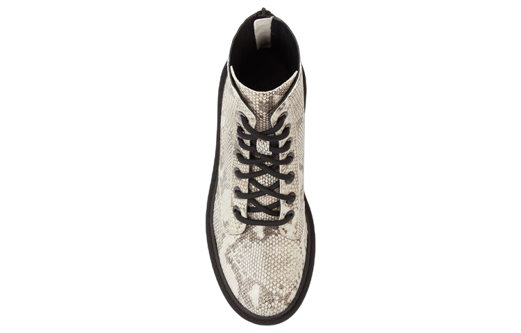 Shop (W) Kenzo Pike Sepatu Boot Ankle Kulit 'Beige' FC52BT340L70-08