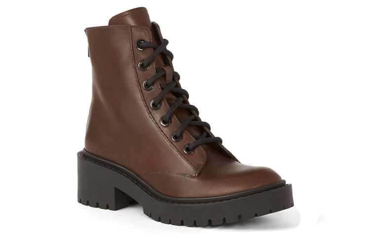 (W) Kenzo Pike Lace-Up 'Brown Ankle Boot' 圖 2