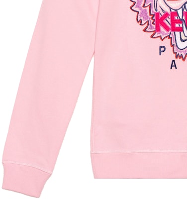 (W) KENZO粉色刺绣虎头标志卫衣 F952SW7054XA-33 3