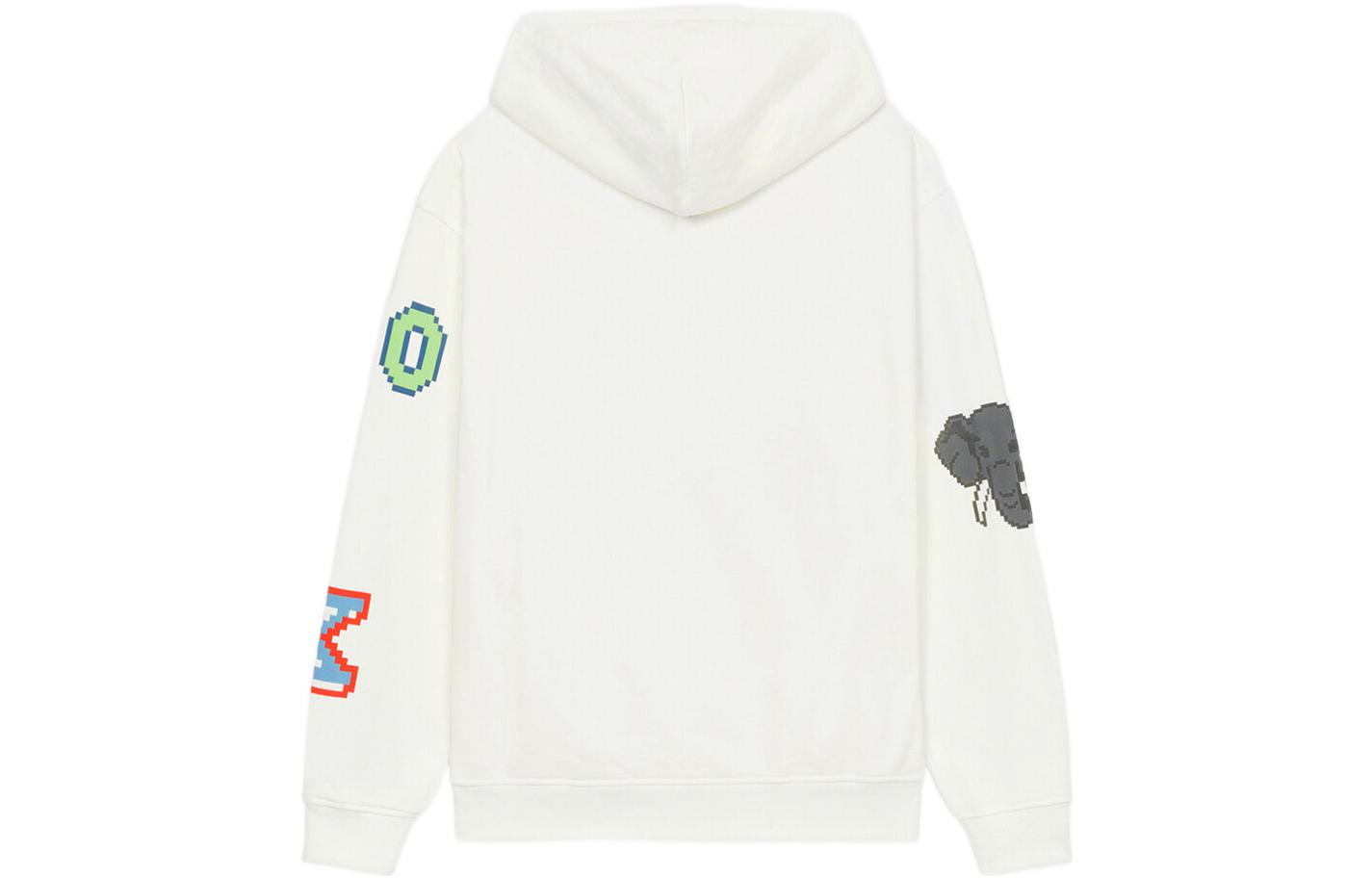 (Women) KENZO Pixel Tiger Logo Hoodie White  Pixel Collection. FD52SW0144MC-02 圖 3