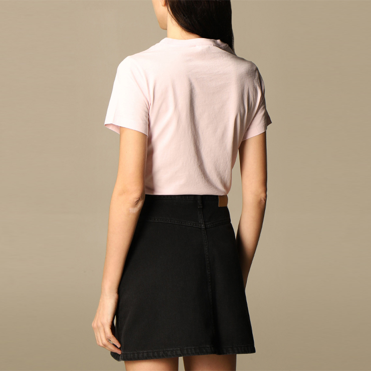 Details for (Women) KENZO Printed Tiger Head SS21 T-Shirt Pink FB52TS8464YB-34