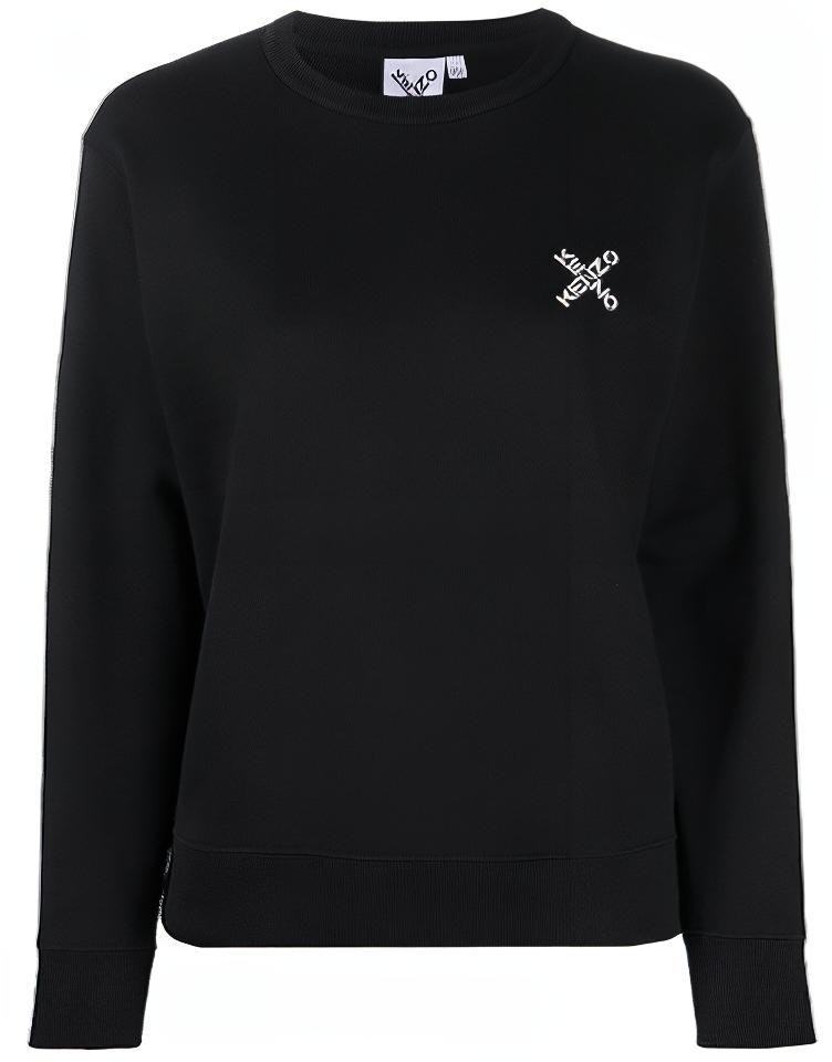 women-kenzo-pullover-sweatshirt-black-with-front-logo-print-fa-62-sw-8204-ms-99