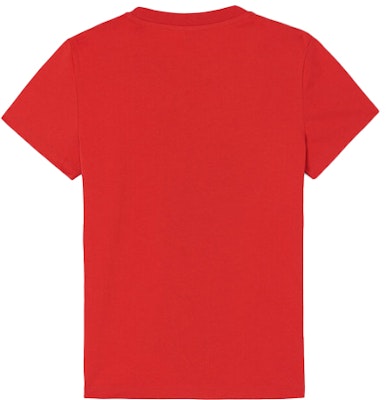 (W) KENZO Camiseta Roja de Algodón con Estampado de Logo de Tigre FA5-2TS7214W5-21 Lookbook (W) KENZO Camiseta Roja de Algodón con Estampado de Logo de Tigre FA5-2TS7214W5-21