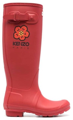 (W) Botas Cortas sin Cordones Kenzo de Goma Punta Redonda 'Rojas' FD62BT901R91.21 Order (W) Botas Cortas sin Cordones Kenzo de Goma Punta Redonda 'Rojas' FD62BT901R91.21