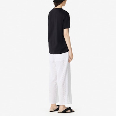 (W) KENZO 黑色短袖T恤 印花浮雕虎頭設計 FA52TS9594YA-99 Purchase (W) KENZO 黑色短袖T恤 印花浮雕虎頭設計 FA52TS9594YA-99