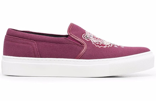 (Women) Kenzo Slip-On 'Leather Tiger Purple' FB62SN100F71-85 Order (Women) Kenzo Slip-On 'Leather Tiger Purple' FB62SN100F71-85