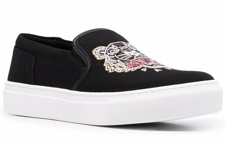 (W) Kenzo Slip-On 'Tiger Embroidery Black' 圖 3