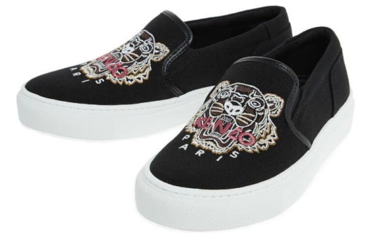 (W) Kenzo Slip-On 'Tiger Embroidery Black' 圖 4