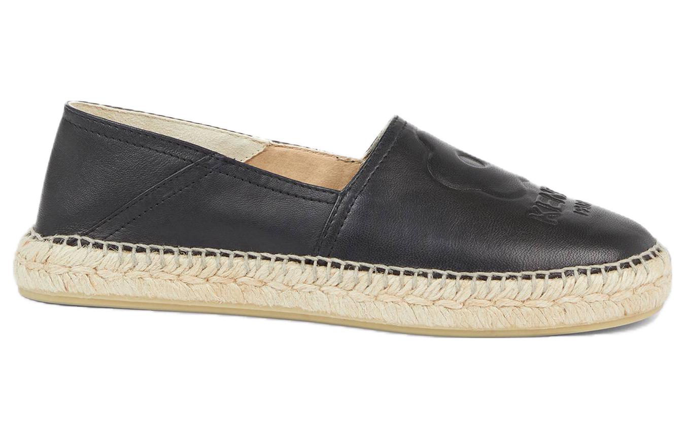 (W) Kenzo Slip-On Fisherman Shoes 'Black Lambskin' 圖 2