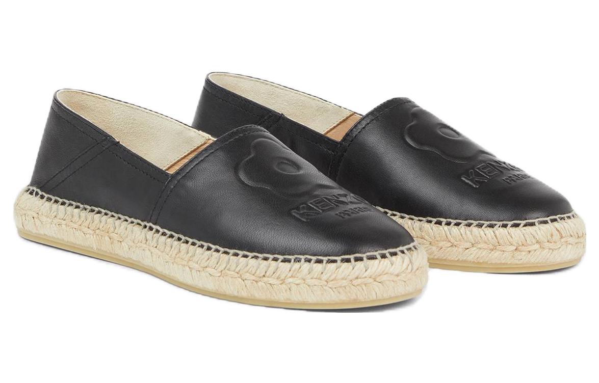 (W) Kenzo Slip-On Fisherman Shoes 'Black Lambskin' 圖 3