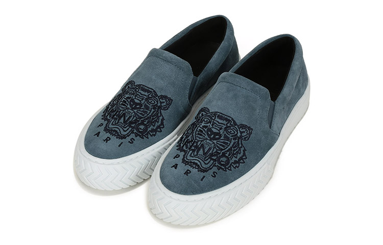 (W) Kenzo Slip-On 'Embroidered Tiger Glacier Blue' 圖 3