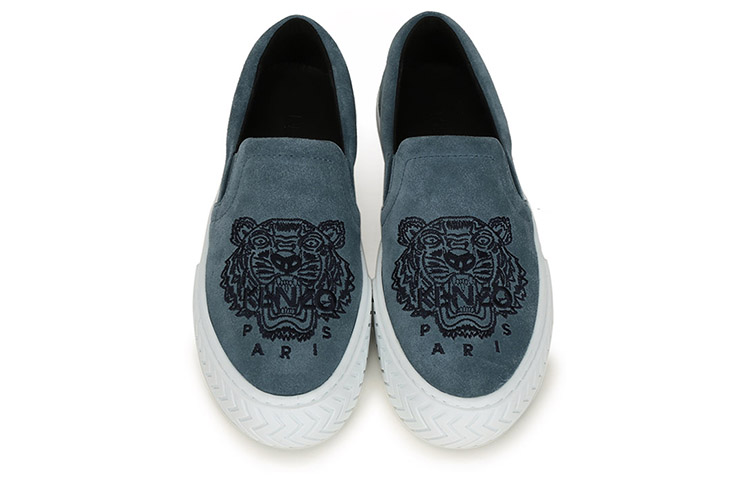 (W) Kenzo Slip-On 'Embroidered Tiger Glacier Blue' 圖 4