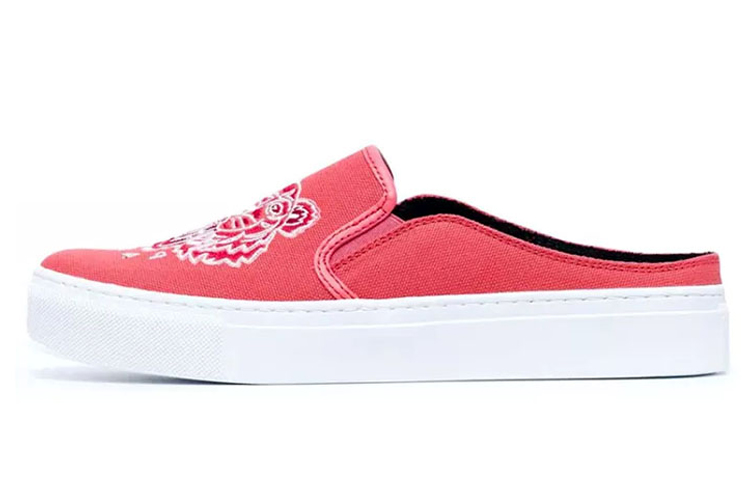 (Women) Kenzo Slip-On 'Embroidered Tiger Red' FB52SN105F70-18