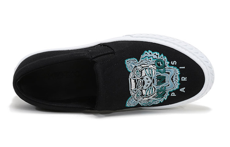 (W) Kenzo Slip-On 'Tiger Embroidery Black' 圖 5