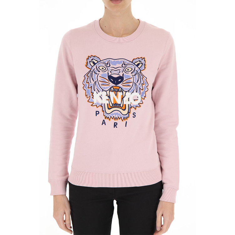 (Women) KENZO SS20 Pink Embroidered Tiger Sweatshirt 2SW7054XA-34 圖 4