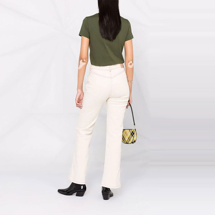 (Women) KENZO SS21  Green Tiger Print Crew Neck Short Sleeve T-Shirt FB62TS8404YG-51 圖 4