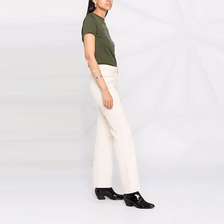 (Women) KENZO SS21  Green Tiger Print Crew Neck Short Sleeve T-Shirt FB62TS8404YG-51 圖 5