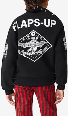 (W) KENZO SS21黑色豹纹设计棉质卫衣。 FB52SW6244MH-99 Purchase (W) KENZO SS21黑色豹纹设计棉质卫衣。 FB52SW6244MH-99