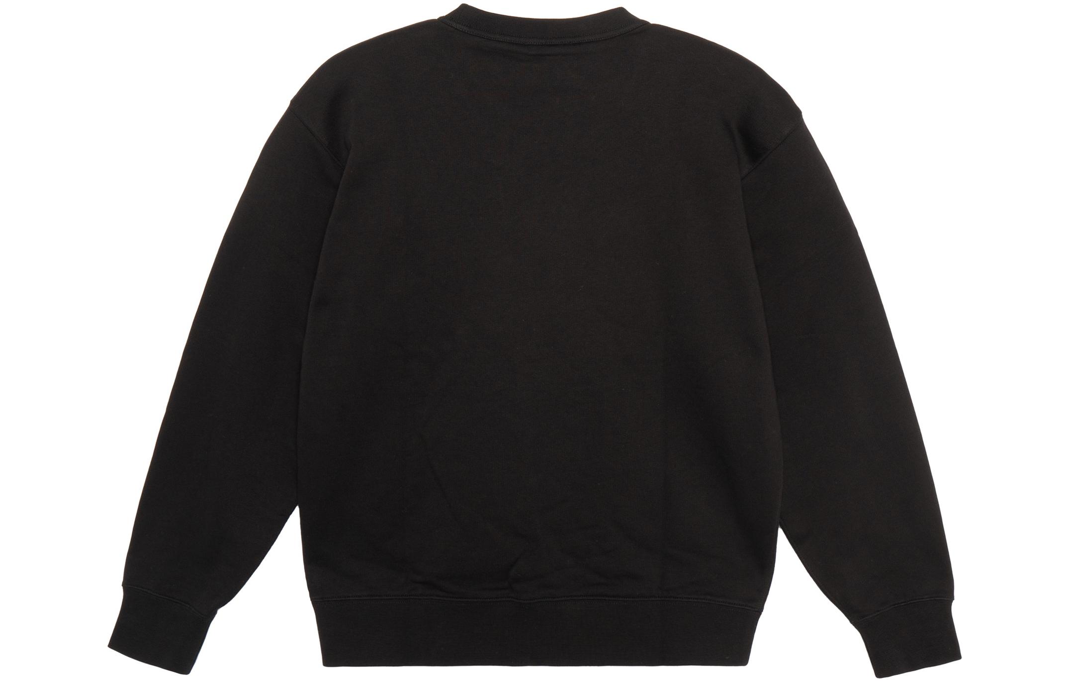 Lookbook (Women) Kenzo SS21 Black Crewneck Sweatshirt with Embroidered Tiger Logo FB52SW8204ML-99