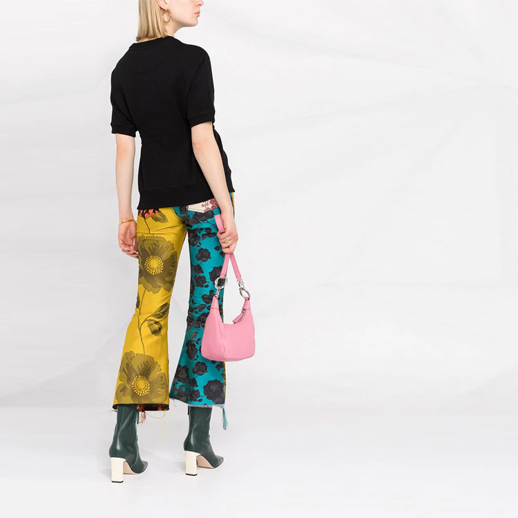 (Women) KENZO SS21 Black Crewneck T-Shirt with Tiger Patch FB52SW6154ML-99 圖 4