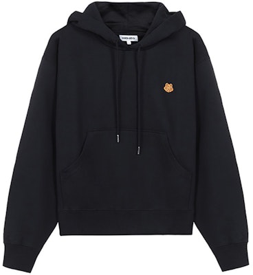 (W) KENZO SS21黑色宽松版虎头刺绣连帽衫。 FB52SW7774ML-99 Buy (W) KENZO SS21黑色宽松版虎头刺绣连帽衫。 FB52SW7774ML-99