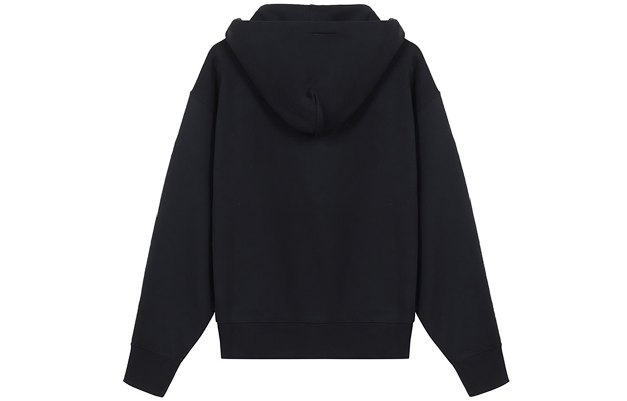 Lookbook (W) KENZO SS21 Hoodie Hitam Longgar dengan Sulaman Harimau. FB52SW7774ML-99